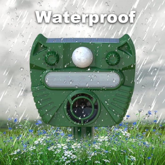 Solar-Tierfahrgerät für den Außenbereich, wasserdichter Ultraschall-Infrarotsensor – Bild 6