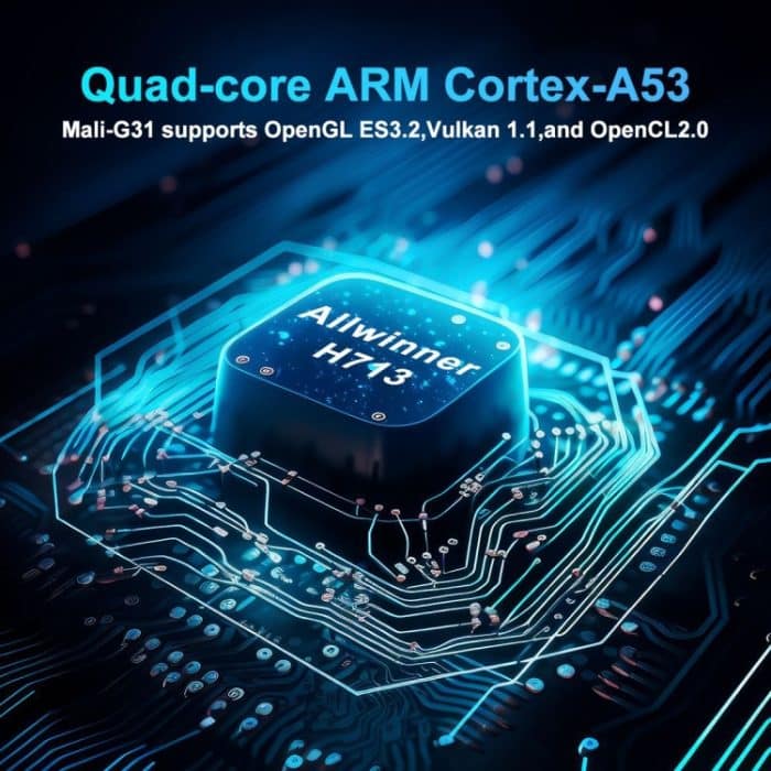 HY320 1080P 390ANSI 4K Android 11 Projektor mit Wifi 6 Bluetooth 5.0 Unterstützung Miracast / Airplay / DLNA, US Plug, EU Plug, UK Plug, AU Plug – Bild 6