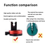 LUYA Rutenaufhänger Angelrutenhalter Clip für 2 mm-11 mm Ruten – Bild 4