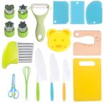 Kinder-Kochmesser-Set, frühkindliche Bildung, Küchenutensilien, 17pcs /Set, 13pcs /Set, 6pcs /Set