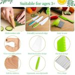 Kinder-Kochmesser-Set, frühkindliche Bildung, Küchenutensilien, 17pcs /Set, 13pcs /Set, 6pcs /Set – Bild 4