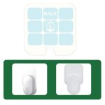 Ersatz-Klebekarte für steckbare Insektenfallen-Nachfüll-Klebetafeln für den Innenbereich, 10pcs /Pack, 20pcs /Pack