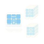 Ersatz-Klebekarte für steckbare Insektenfallen-Nachfüll-Klebetafeln für den Innenbereich, 10pcs /Pack, 20pcs /Pack – Bild 2