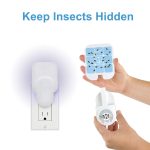 Ersatz-Klebekarte für steckbare Insektenfallen-Nachfüll-Klebetafeln für den Innenbereich, 10pcs /Pack, 20pcs /Pack – Bild 4