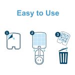 Ersatz-Klebekarte für steckbare Insektenfallen-Nachfüll-Klebetafeln für den Innenbereich, 10pcs /Pack, 20pcs /Pack – Bild 7