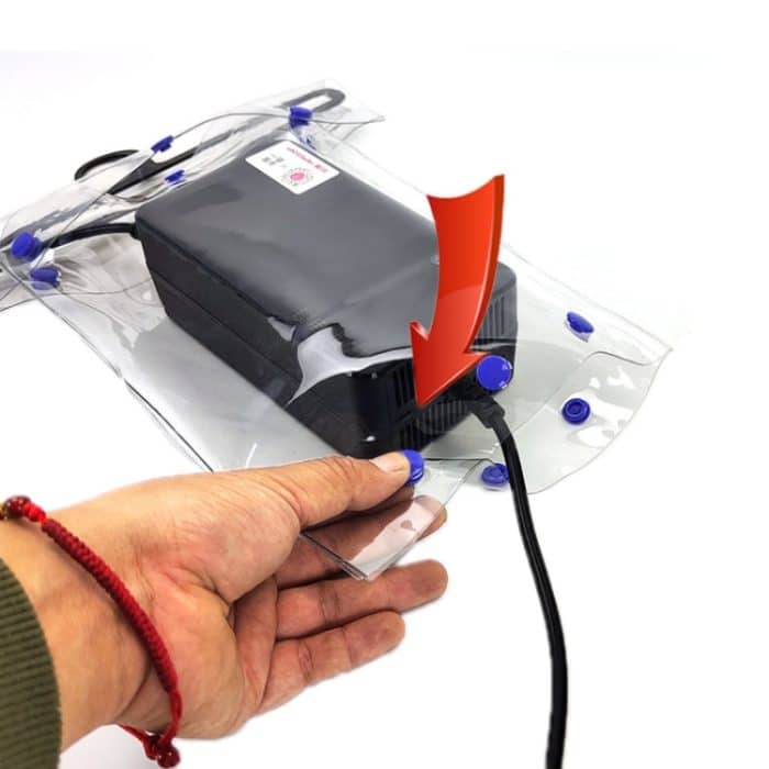 Batterie-Auto-Ladegerät-Steckerplatte, Regenschutz, For Charger, For Power Strip, Set – Bild 3