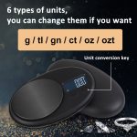 Mini-Digitalwaage für Schmuck und Tee, Battery Model 100g/0.01g, Battery Model  200g/0.01g, Battery Model 300g/0.01g, Battery Model 500g/0.01g, Battery Model 500g/0.1g, Charging Model 100g/0.01g, Charging Model 200g/0.01g, Charging Model 300g/0.01g... – Bild 6