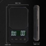 Tragbarer Werkzeugkasten, digitale Waage, Schmuck-Wiegewerkzeug mit Zeitmessung, Battery Model 1kg/0.1g, Battery Model 2kg/0.1g, Charging Model 1kg/0.1g, Charging Model 2kg/0.1g – Bild 11