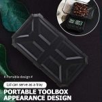 Tragbarer Werkzeugkasten, digitale Waage, Schmuck-Wiegewerkzeug mit Zeitmessung, Battery Model 1kg/0.1g, Battery Model 2kg/0.1g, Charging Model 1kg/0.1g, Charging Model 2kg/0.1g – Bild 4
