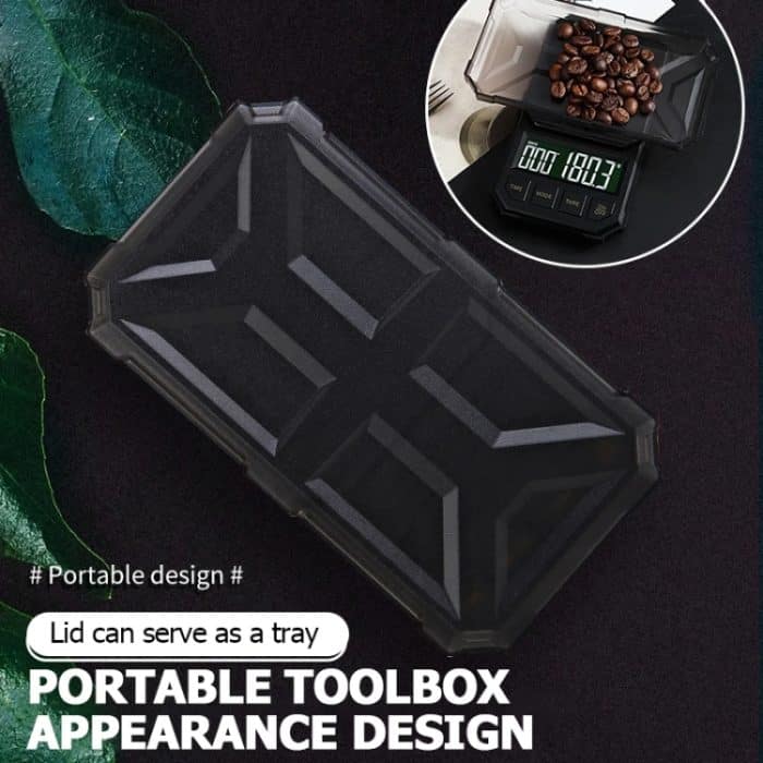 Tragbarer Werkzeugkasten, digitale Waage, Schmuck-Wiegewerkzeug mit Zeitmessung, Battery Model 1kg/0.1g, Battery Model 2kg/0.1g, Charging Model 1kg/0.1g, Charging Model 2kg/0.1g – Bild 4