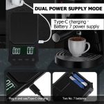 Tragbarer Werkzeugkasten, digitale Waage, Schmuck-Wiegewerkzeug mit Zeitmessung, Battery Model 1kg/0.1g, Battery Model 2kg/0.1g, Charging Model 1kg/0.1g, Charging Model 2kg/0.1g – Bild 5