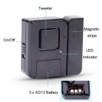 Magnetische drahtlose Klingel für Tür und Fenster, stark haftende, wolfssichere Diebstahlalarmanlagen – Bild 3