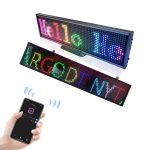 WLAN-Scrolling-LED-Schild, Message Board, unterstützt mehrere Sprachen, Monochrome 260x95x15mm, Colorful 820x95x15mm