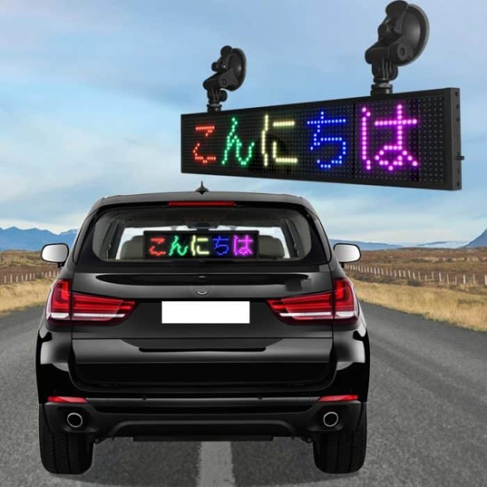 WLAN-Scrolling-LED-Schild, Message Board, unterstützt mehrere Sprachen, Monochrome 260x95x15mm, Colorful 820x95x15mm – Bild 6