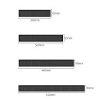 WLAN-Scrolling-LED-Schild, Message Board, unterstützt mehrere Sprachen, Monochrome 260x95x15mm, Colorful 820x95x15mm – Bild 8