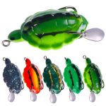 5 Farben / Set HENGJIA FO016 Lua Thunder Brogue Dummy Bait Schildkröte Pailletten Angelköder, 5.7cm 11.7g – Bild 2