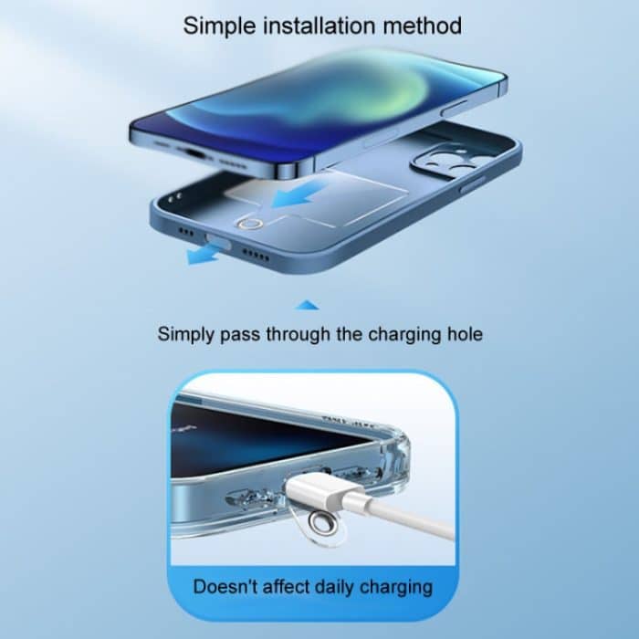 5 teile/satz Handy Fall Lanyard Dichtung Schutzhülle Lanyard Stecker – Bild 5