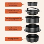4-in-1-Hamburgerpresse, Patty-Maker, Slider, gefüllte Burger, Sandwichschneider, Color Box Packge, With 100pcs Silicone Oil Paper – Bild 4