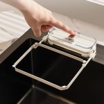 Saugnapf Küchenspüle Filterregal Haushalt Abtropfhalter mit Sieb – Bild 2