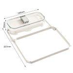 Saugnapf Küchenspüle Filterregal Haushalt Abtropfhalter mit Sieb – Bild 3