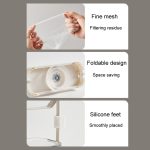 Saugnapf Küchenspüle Filterregal Haushalt Abtropfhalter mit Sieb – Bild 8