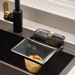 Saugnapf Küchenspüle Filterregal Haushalt Abtropfhalter mit Sieb – Bild 10