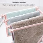 Faltbarer Lappen-Lagerregal, Küchenarbeitsplatte, Geschirrtuch-Hängeregal, Tassen-Abtropfgestell – Bild 8