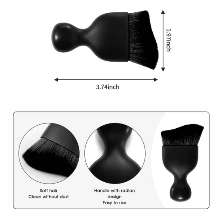 2 Stück Auto-Innenreinigungsbürste Air Outlet Gap Staubentfernungsbürste, OPP Black, Protective Case Black – Bild 2