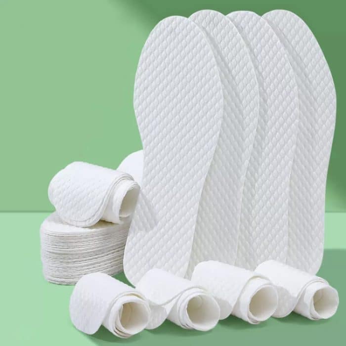 20 Stück/Packung Sommer dünne Einweg-Einlegesohlen, schneidbare, schweißabsorbierende und atmungsaktive Fußbetten, 35, 36, 37, 38, 39, 40 – Bild 2