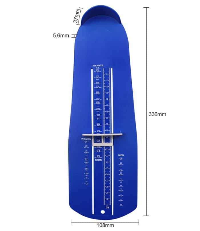 US-Größe Kinder Erwachsene Heimgebrauch Universelles Fußmessgerät – Bild 3