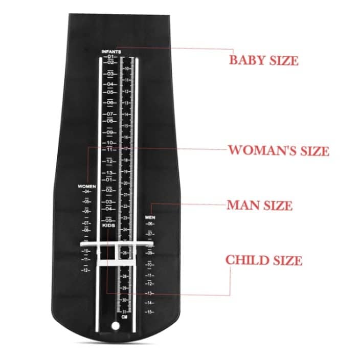 US-Größe Kinder Erwachsene Heimgebrauch Universelles Fußmessgerät – Bild 4