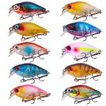 10 Farben / Set HENGJIA CB073 Lua Angelköder Dummy Bait, 4.5cm 4.1g