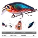 10 Farben / Set HENGJIA CB073 Lua Angelköder Dummy Bait, 4.5cm 4.1g – Bild 3