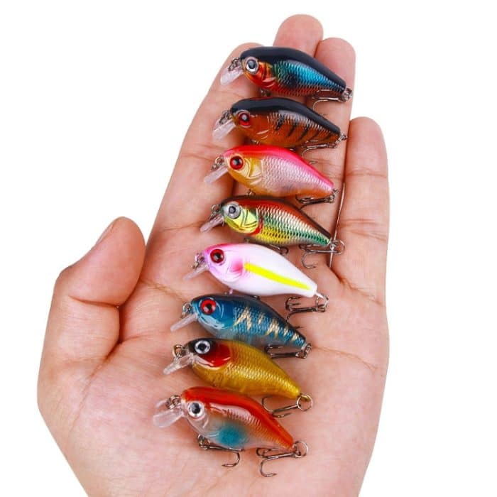10 Farben / Set HENGJIA CB073 Lua Angelköder Dummy Bait, 4.5cm 4.1g – Bild 4