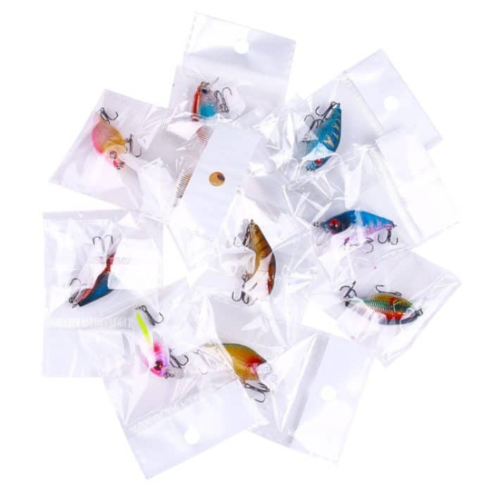 10 Farben / Set HENGJIA CB073 Lua Angelköder Dummy Bait, 4.5cm 4.1g – Bild 5