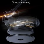 Buchstabe E Magnetischer, zusammenklappbarer Autotelefonhalter, drehbarer, aufklebbarer Navigationsständer für das Armaturenbrett, D38 – Bild 4