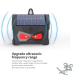 Ultraschall-Solar-Mäusevertreiber für den Außenbereich, LED-Blitz-Tiervertreiber – Bild 4