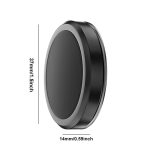 Zero Gravity Auto-Lenkrad-Navigationshalterung, klebriger Metall-Magnethalter, D35 – Bild 2