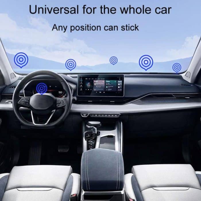 Zero Gravity Auto-Lenkrad-Navigationshalterung, klebriger Metall-Magnethalter, D35 – Bild 6