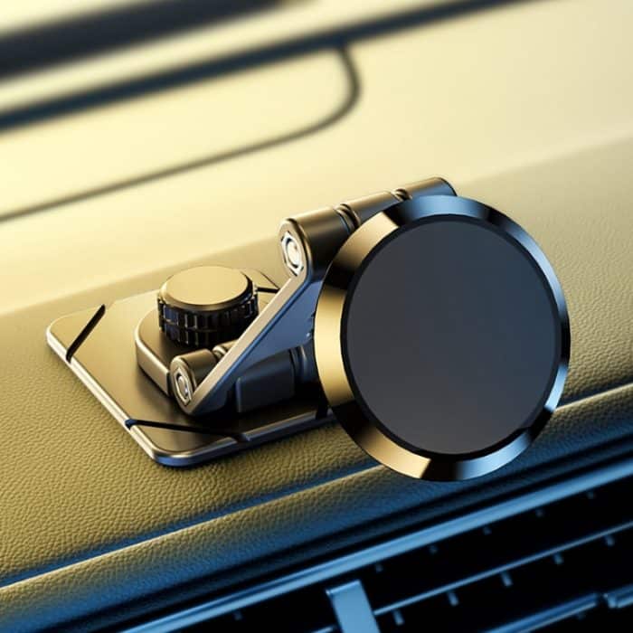 Faltbarer, aufgehängter Autotelefonhalter, magnetisch, selbstklebend, Metall-Navigationsständer, D30 – Bild 2