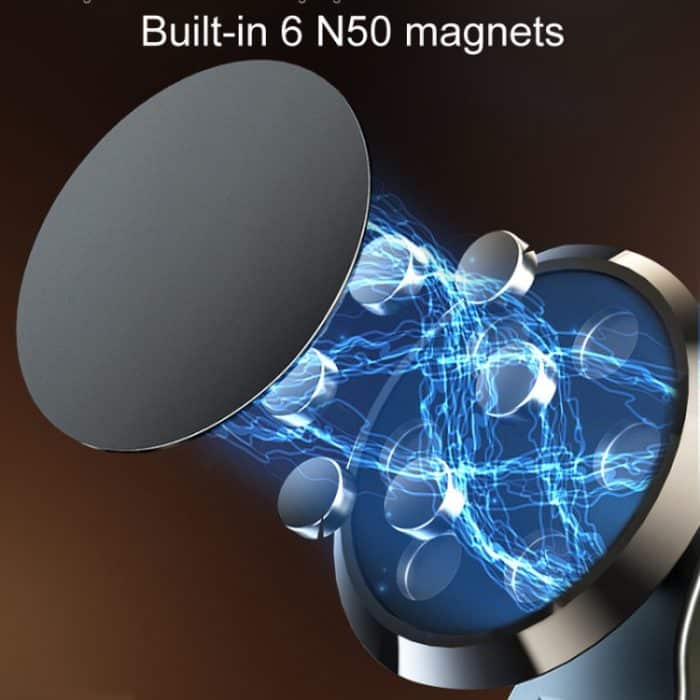 Faltbarer, aufgehängter Autotelefonhalter, magnetisch, selbstklebend, Metall-Navigationsständer, D30 – Bild 5