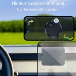 Faltbarer, aufgehängter Autotelefonhalter, magnetisch, selbstklebend, Metall-Navigationsständer, D30 – Bild 8