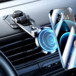 Faltbarer, aufgehängter Autotelefonhalter, magnetisch, selbstklebend, Metall-Navigationsständer, D30 – Bild 9