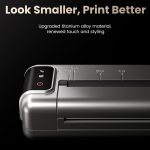 Phomemo Q302 300 dpi Wifi Drahtloser Bluetooth Thermodrucker Unterstützt Thermopapier in mehreren Größen – Bild 2