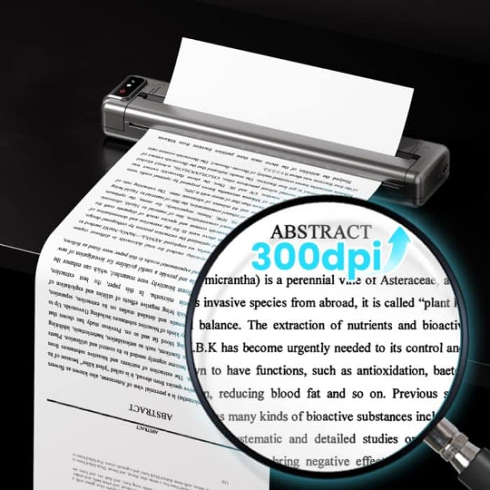 Phomemo Q302 300 dpi Wifi Drahtloser Bluetooth Thermodrucker Unterstützt Thermopapier in mehreren Größen – Bild 4