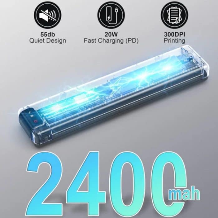 Phomemo Q302 300 dpi Wifi Drahtloser Bluetooth Thermodrucker Unterstützt Thermopapier in mehreren Größen – Bild 6