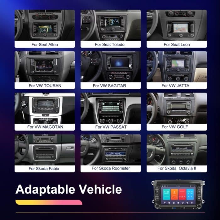 Für Volkswagen/Skoda 1 + 32G Player Großen Bildschirm Carplay Android Navigation Rückfahrkamera Integrierte Maschine, 1+32G – Bild 12