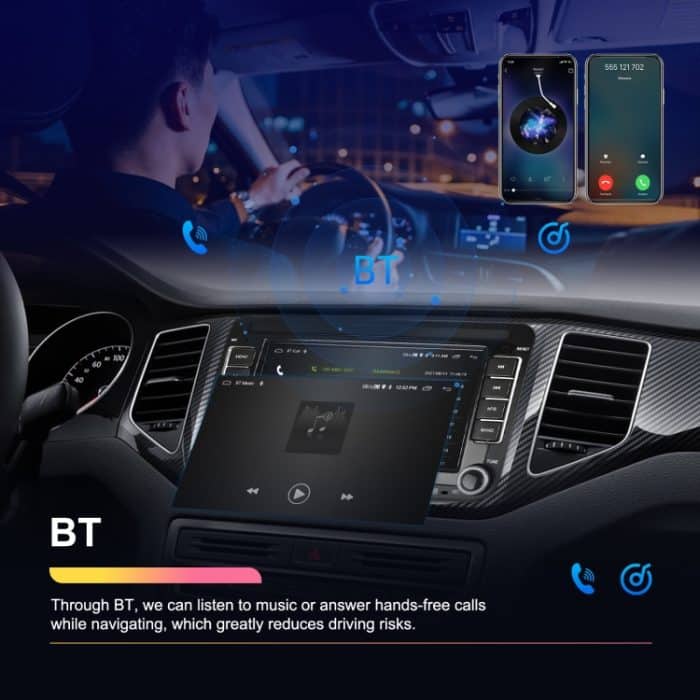 Für Volkswagen/Skoda 1 + 32G Player Großen Bildschirm Carplay Android Navigation Rückfahrkamera Integrierte Maschine, 1+32G – Bild 7
