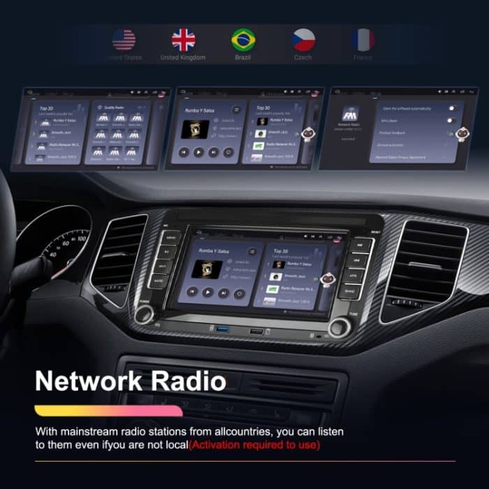 Für Volkswagen/Skoda 2 + 64G Player Große Bildschirm Carplay Android Navigation Rückfahrkamera Integrierte Maschine, 2+64G – Bild 6