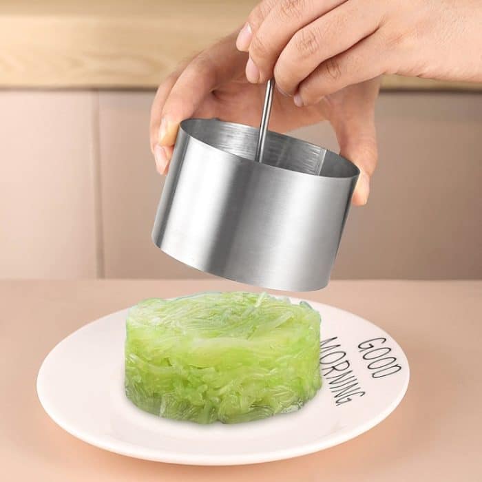 Edelstahl-Tiramisu-Form, Mousse-Kuchen-Scheibenform, Small, Medium, Large – Bild 8